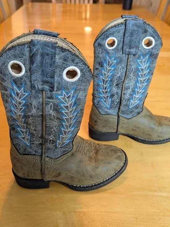 Kids Roper Cowboy Boots - Picture 2 of 6